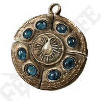 Cerulean Amber Medallion +1