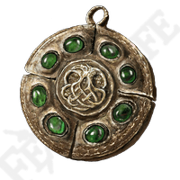 Viridian Amber Medallion +1