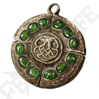 Viridian Amber Medallion +2